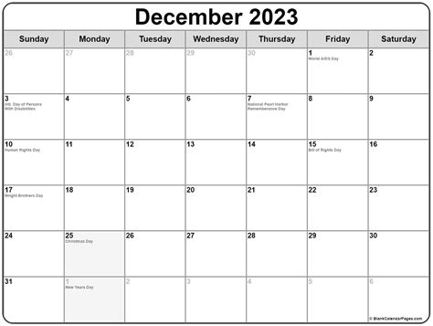 December 2023 Calendar Usa Get Calender 2023 Update
