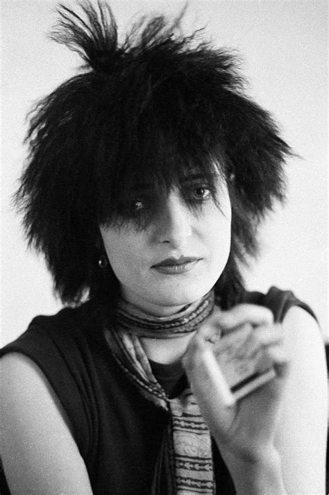 English Singer Siouxsie Sioux Of Rock Group Siouxsie And The Banshees
