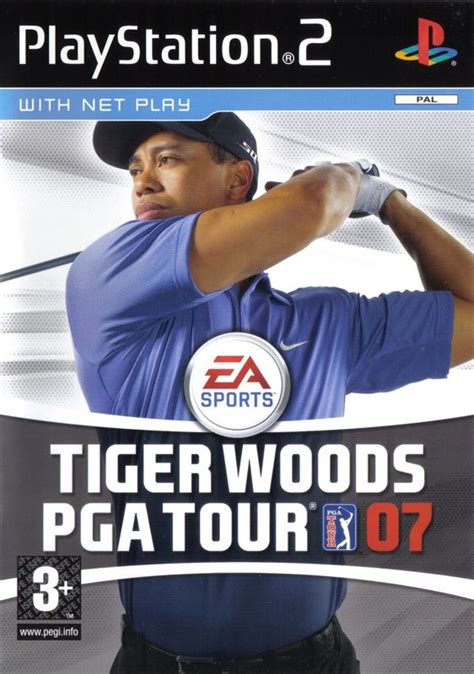 Tiger Woods Pga Tour 07 2006 Playstation 2 Box Cover Art Mobygames