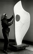 barbara_hepworth_working_on_curved_form_bryher_ii_1961_courtesy_bowness ...