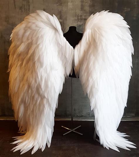 Large Angel Wings Costume Cosplay White Angel Wings Wings Photo