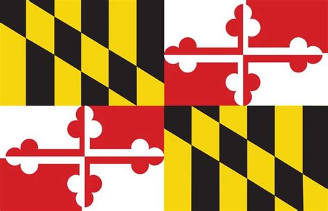 Maryland Flag Poster In 2022 Maryland Flag Flag State Flags