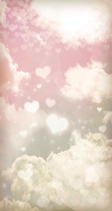These original creations pop in contrasting colors. Pastel hearts Sky iPhone wallpaper (With images) | Flower ...