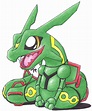 Commission - Chibi Rayquaza by MotherGarchomp622 on DeviantArt