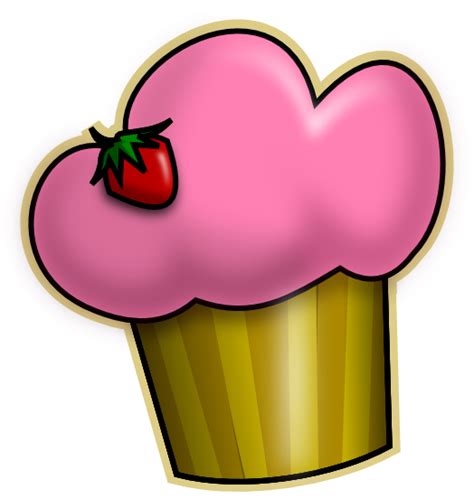 Birthday Cupcake Cartoon Clipart Best