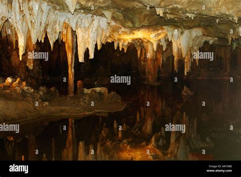 Inside Of Cavern Stock Photo Alamy