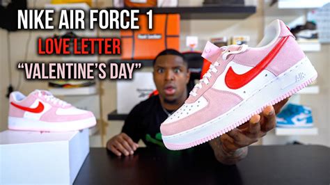 Nike Air Force 1 Love Letter Valentines Day Review Worth Resell