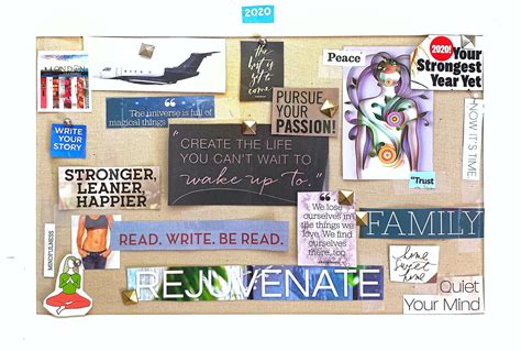 My 2020 Vision Board And Why You Should Make One Too So Chickie