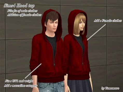 Tamamaro Hoodie Top And Turtleneck • Sims 4 Downloads Die Sims Sims Cc