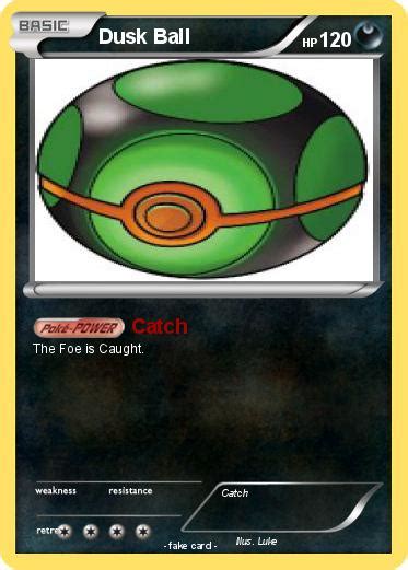 Pokémon Dusk Ball 3 3 Catch My Pokemon Card