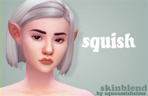 Squish Skinblend By Squeamishsims Sims 4 Maxis Match The Sims 4 Skin
