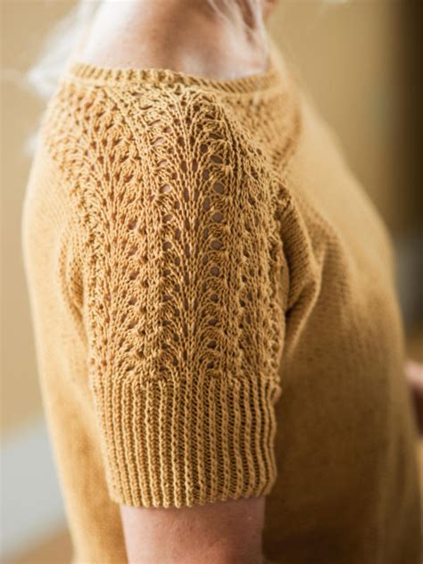 Last week we started looking at gauge , and why it is important to the success of your knitting. Free Knitting Pattern for Diane a Short Sleeve Sweater