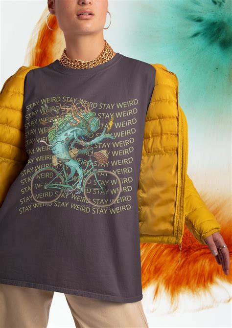 Weirdcore Shirt Stay Weird Weirdcore Clothes Grunge Clothes Dreamcore