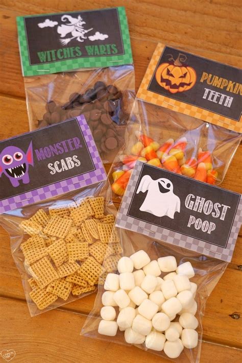 Free Printable Halloween Labels For Goodie Bags Printable Templates