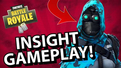Insight Skin Gameplay In Fortnite Battle Royale Youtube