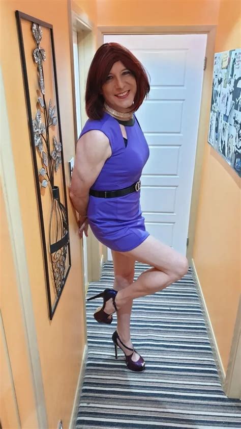 Sissy Lucy Posing In Bodycon Dress And Chastity Cage Pics Xhamster
