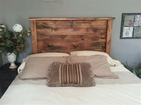 Rustic Headboard Edward Free Shipping King Etsy White Headboard