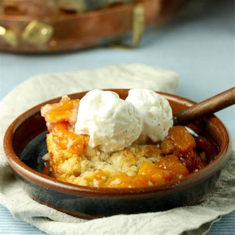Peach Cobbler Is An Old Fashioned Summer Time Dessert