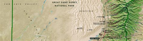 Map Of Great Sand Dunes Park Junkiepark Junkie