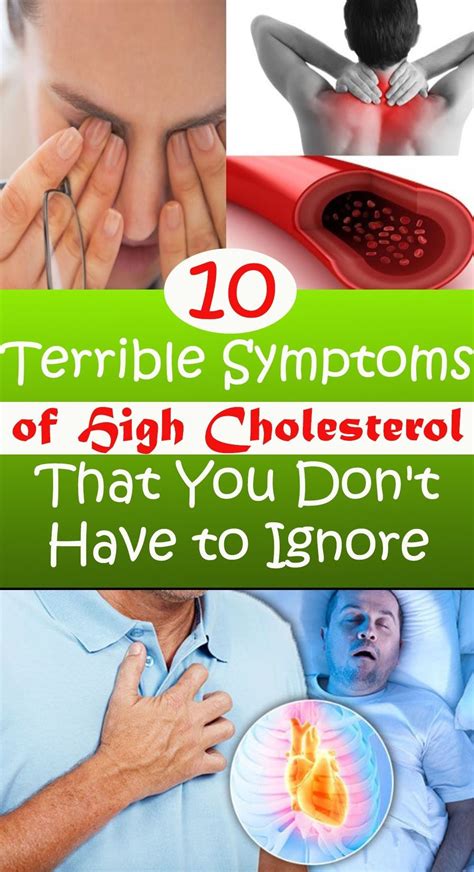 10 Symptoms Of High Cholesterol That You Shouldnt Ignore High