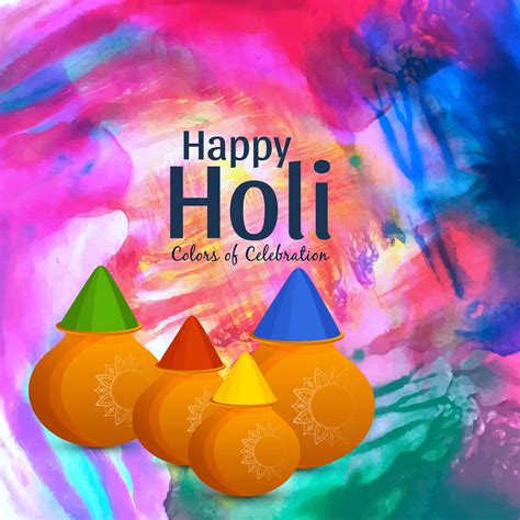Abstract Happy Holi Colorful Festival Background 339112 Vector Art At