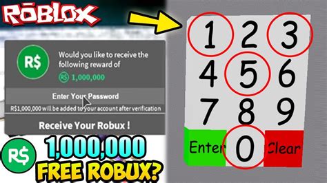 We will give all of you the valid robux codes in the best sites where you. "SECRET CODE FOR GAMES THAT GIVE AWAY FREE ROBUX" (Robux ...