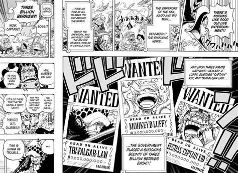 UPDATE Karakter Dengan Harga Buronan Tertinggi Di One Piece Dunia Games