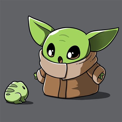 The Best 9 Cute Cartoon Drawing Baby Yoda Background