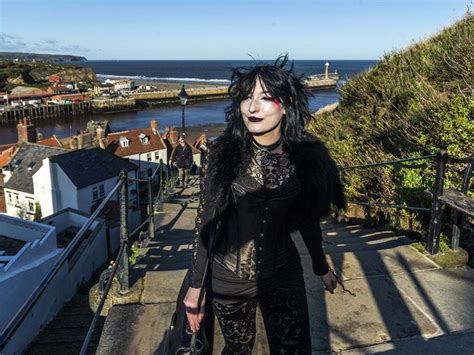 In Pictures Whitby Turns To Dark Side For Goth Weekend Express And Star