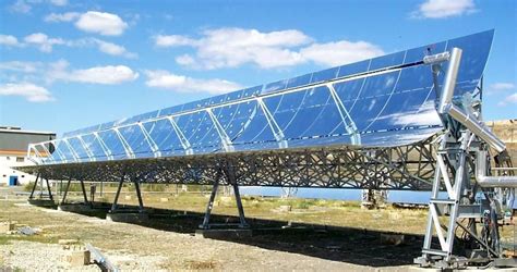 The Parabolic Trough Csp Technology Concentrated Solar Power Thermal Energy Technology