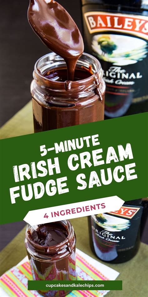 5 Minute Baileys Hot Fudge Sauce Recipe Cupcakes And Kale Chips