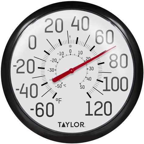 Taylor Precision Products 6700 Big And Bold Wall Thermometer One Size