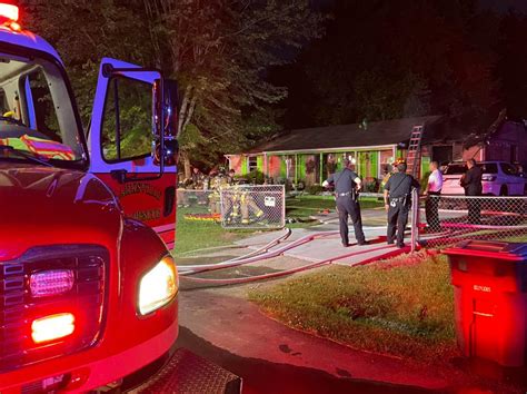 House Heavily Damaged In Fire While Homeowners At Church