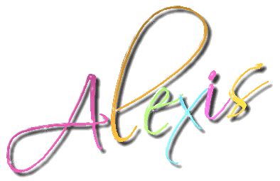 Name Graphics Alexis Name Gif