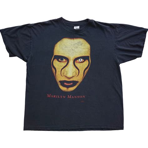 vintage marilyn manson t shirt sex is dead black shirts world