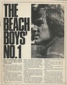 Dennis Wilson in Rave magazine, 1966 1/3 | The beach boys, Surfer boy ...