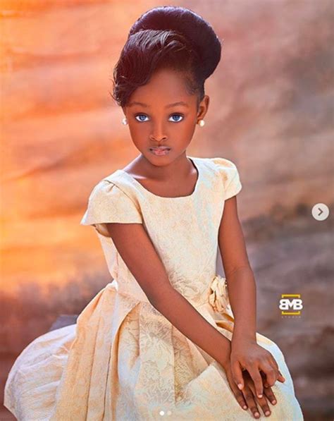 Jare Ijalana Une Nigériane De 6 Ans Surnommée La Plus Belle Fille
