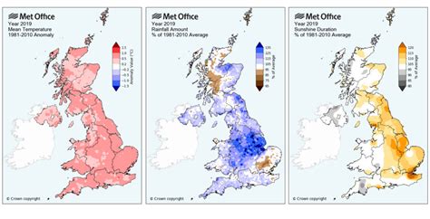 Guest Post A Met Office Review Of The Uks Weather In 2019 Climate