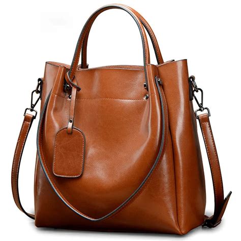 Vintage Fashion Women Leather Handbags High Quality Designer Womens