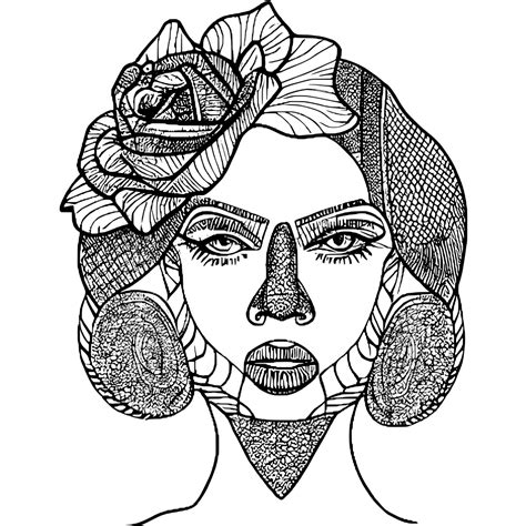 Line Art Coloring Page · Creative Fabrica