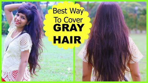 After applying henna cover it with cling film because if henna dry early it will slow down the dye process. Best Way To Cover GRAY HAIR, How to Mix Henna Mehendi for ...