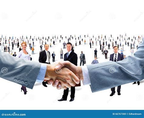 Shaking Hands On A Background Stock Photo Image Of Dedicated
