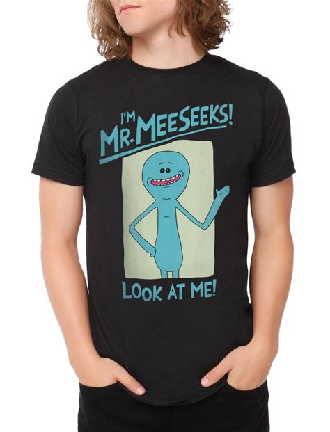 Rick And Morty Mr Meeseeks T Shirt Hot Topic