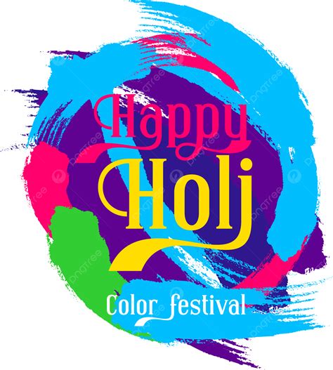 Fondo Feliz Holi Para El Festival De Color De La India Saludos De