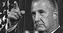 He Was Trump Before Trump: VP Spiro Agnew Attacked the News Media 50 ...