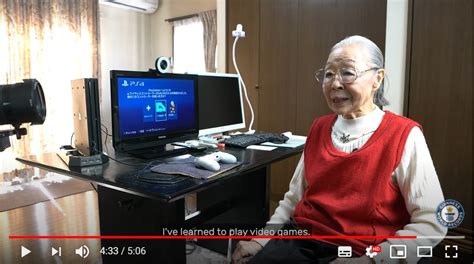 90才の日本人youtuber「ゲーマーグランマ」に世界が驚いた 「このおばあちゃんの孫だったら毎日がどんなに楽しいことか」 ｜ ガジェット