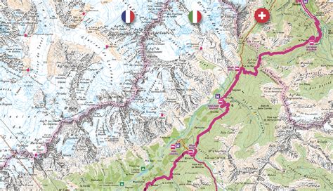 Prenez De La Hauteur Avec La Nouvelle Carte Ign Tour Du Mont Blanc