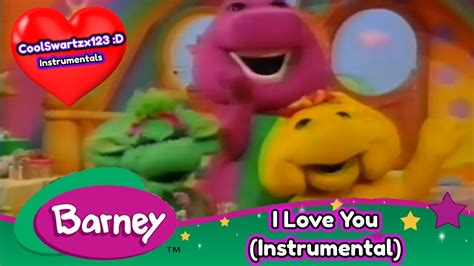 Barney I Love You Instrumental From My Party With Barney Youtube