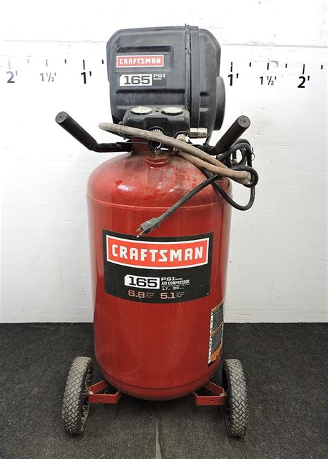 Craftsman 33 Gallon Vertical Air Compressor 150 Max Psi Sale Shopping