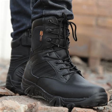 Mens Classic 9 Inch Tactical Boot Military Hiking Combat Boots Army